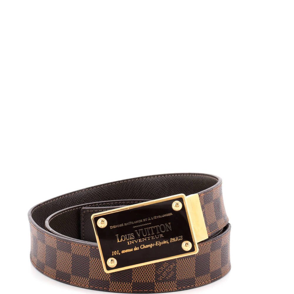 Louis Vuitton Wide Inventeur Belt